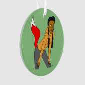 meisje ornament (voorkant)