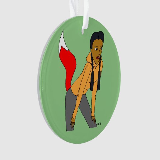 meisje ornament (voorkant)