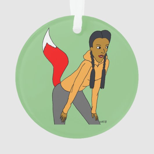 meisje ornament (achterkant)