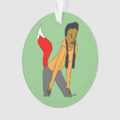 meisje ornament (voorkant)