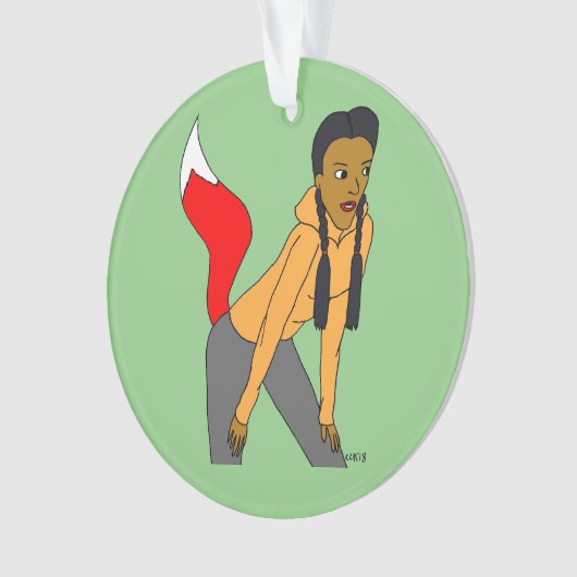 meisje ornament (voorkant)