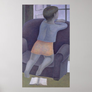 Meisje over de stoel 2002 poster