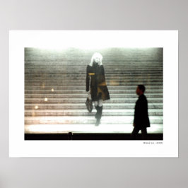 MEISJE OVER STADIS / NIEUW LIFE-Poster Poster