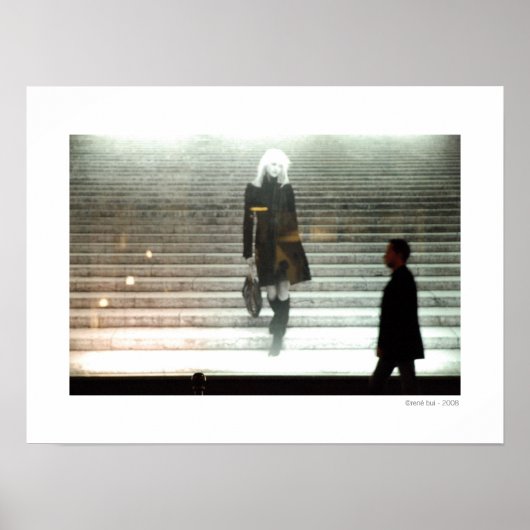 MEISJE OVER STADIS / NIEUW LIFE-Poster Poster (Voorkant)