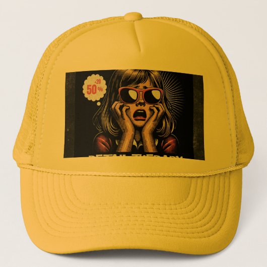 "Meisje Panic Shopping: Fashionista Pet Design" (Voorkant)