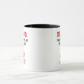 Meisje pap Bedankt voor het afvegen van mijn kont  Mok (Midden)