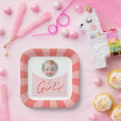 meisje Papier Bord (Feest)