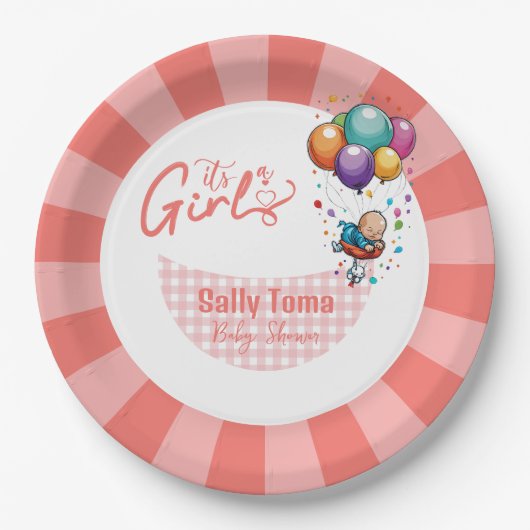 meisje Papier Bord (Voorkant)