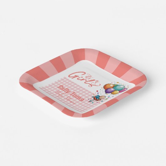 meisje Papier Bord (Gebogen)