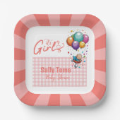 meisje Papier Bord (Voorkant)