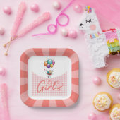 meisje Papier Bord (Feest)