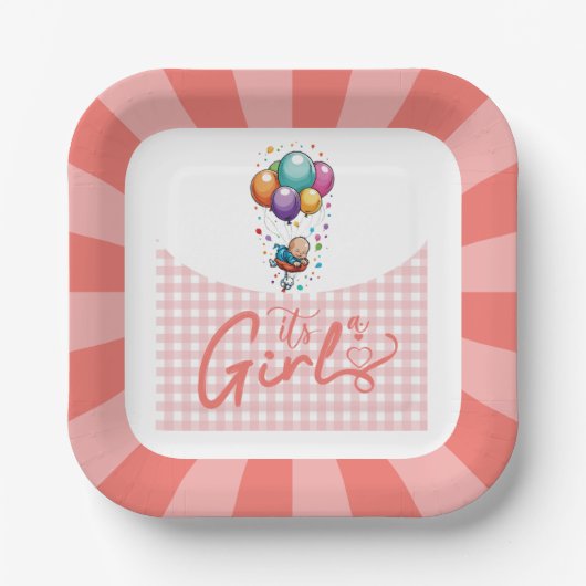 meisje Papier Bord (Voorkant)