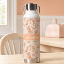 Meisje perzik westerse coquette shabby chic monogr
