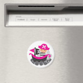 Meisje Pirate Magnet (Insitu (Vaatwasser))