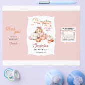 Meisje Pompoen Patch Verjaardag Party Chip Bag Wra Flyer (Enkel)