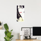  meisje poster (Thuiskantoor)