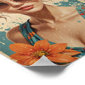  meisje poster (Hoek)