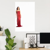 meisje poster (Thuiskantoor)