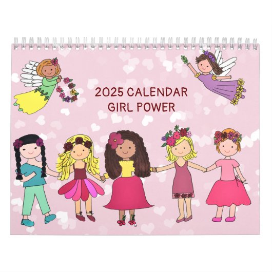 Meisje Power 2025 Kalender (Medium Size) (Hoes)