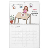 Meisje Power 2025 Kalender (Medium Size) (Feb 2027)