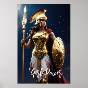 Meisje Power! Athena Poster