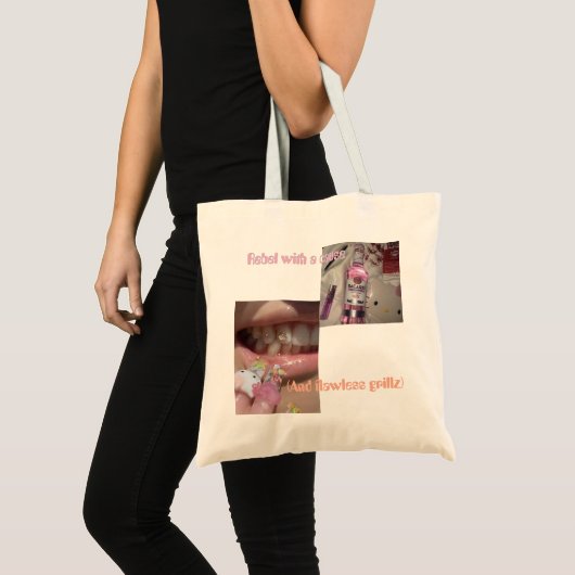 Meisje Power branded tas (Pinterest thema) (Voorkant (product))