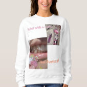 Meisje Power Merk Sweatshirt (Pinterest thema) (Voorkant)