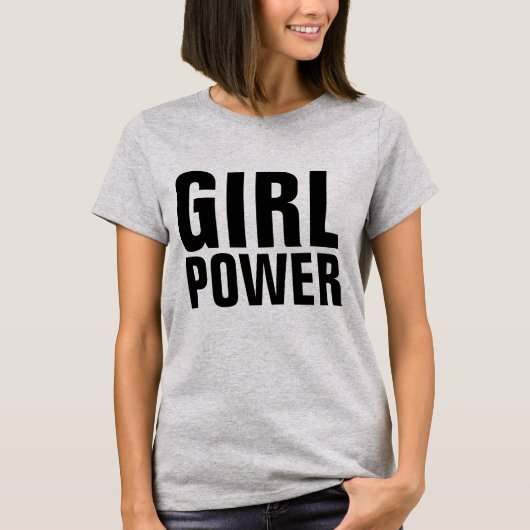 MEISJE POWER T-shirts & tanktops (Voorkant)