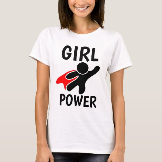 MEISJE POWER T-shirts & tanktops (Voorkant)