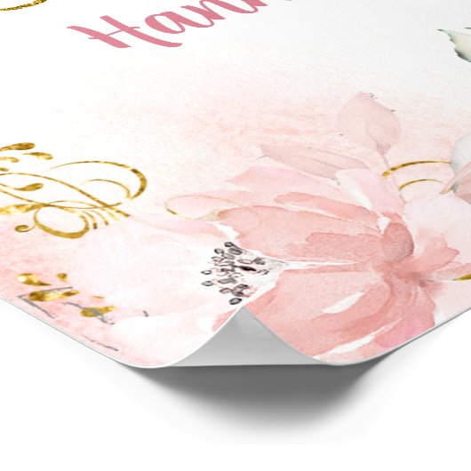 Meisje Prinses Haar Koninklijke Fiveness Welkom Te Poster (Hoek)