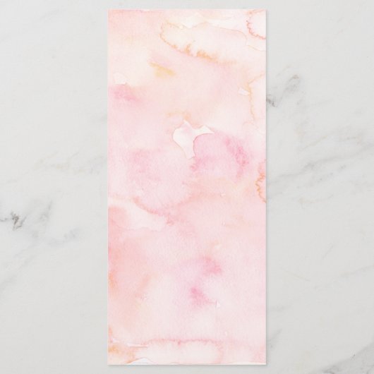 Meisje Prinses Koninklijk Kasteel vijfde verjaarda Menu (Achterkant)