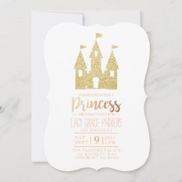 Meisje Prinses Verjaardag | Themafeestje Kaart