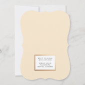 Meisje Prinses Verjaardag | Themafeestje Kaart (Achterkant)