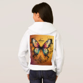 Meisje Pullover Hoodie (Achterkant volledig)