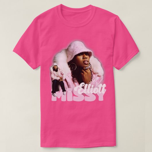 Meisje rapper retro t-shirt (Design voorkant)