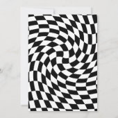 Meisje Retro Ghost Halloween Verjaardag Kaart (Achterkant)