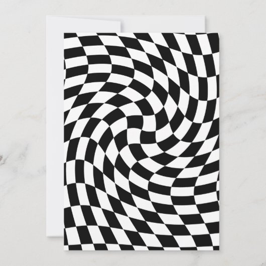 Meisje Retro Ghost Halloween Verjaardag Kaart (Achterkant)