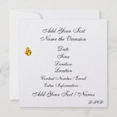  Meisje Retro Pop Art Kerstuitnodiging Kaart (Achterkant)