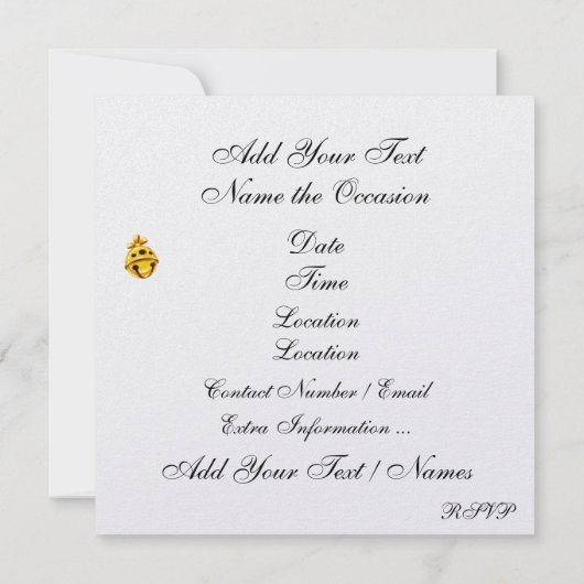 Meisje Retro Pop Art Kerstuitnodiging Kaart (Achterkant)