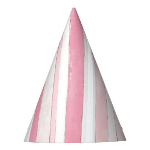 Meisje Retro Roze Kitten Verjaardag Feesthoedjes