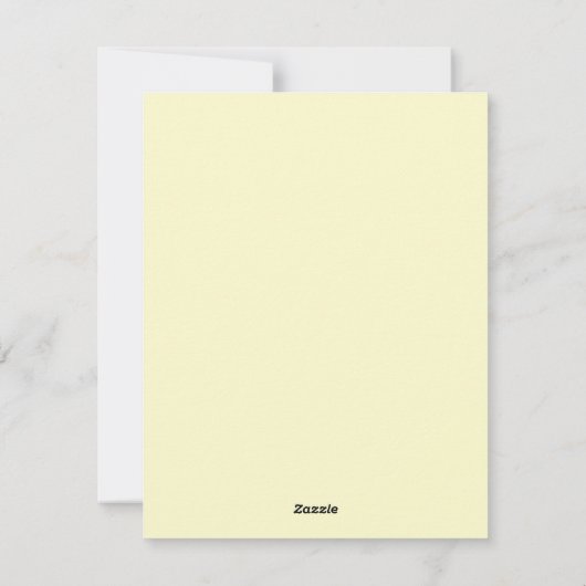  Meisje Retro Schattige Feestdagenkaart (Achterkant)