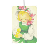  Meisje Retro Schattige Luchtverfrisser (Voorkant)