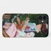 Meisje Riding a Carriage, Mary Cassatt Case-Mate iPhone Case (Achterkant (horizontaal))