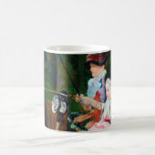 Meisje Riding a Carriage, Mary Cassatt Koffiemok (Center)