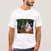 Meisje Riding a Carriage, Mary Cassatt T-shirt (Voorkant)