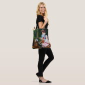 Meisje Riding a Carriage, Mary Cassatt Tote Bag (Op model)