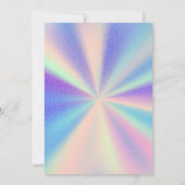 Meisje Rolschaatsen Verjaardag Kaart (Achterkant)