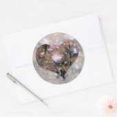 Meisje! Ronde Sticker (Envelop)