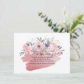  meisje Rosegold Floral Glam Wedding (Staand voorkant)