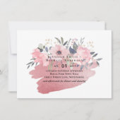  meisje Rosegold Floral Glam Wedding (Voorkant)